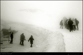 KERUCOV .ro - Fotografie si Webdesign - Babele si Sfinxul, Muntii Bucegi, zapada si ceata