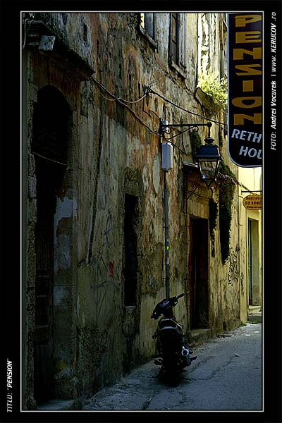 Fotografia Pension / , album Peisaj urban si suburban / Urban and Suburban Landscape, Rethymnon, Grecia, Insula Creta / Greece, Crete, KERUCOV .ro © 1997 - 2024 || Andrei Vocurek